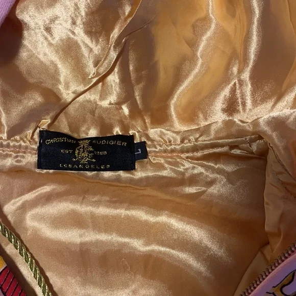 Christian Audigier Los Angeles Extreme Rare Pink Vest - Picture 4 of 6